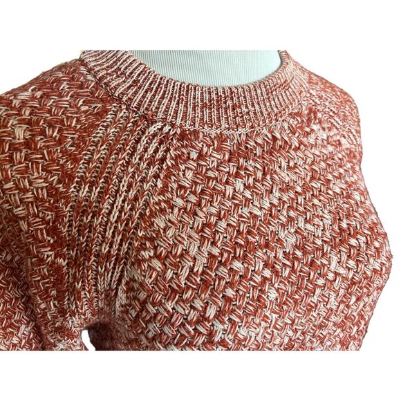 Womens Universal Thread Sweaters Crew Neck Heather Braided Knit Sweater - Sz S - Picture 3 of 3